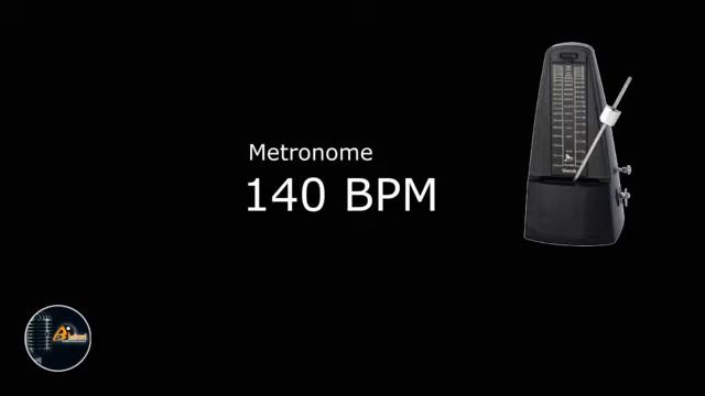 140 BPM (Beats Per Minute) Metronome Click 10 minute track смотреть онлайн