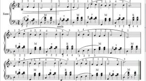 Вот кто-то с горочки спустился на баяне. Объяснение по нотам. Урок №48