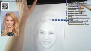 Как нарисовать  Шакиру (СТРИМ) / How to draw Shakira (Live)
