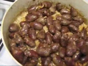 Как пожарить утиные сердечки