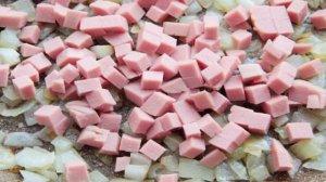 Гречка с колбасой