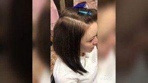 Капсульное наращивание волос (височная зона)