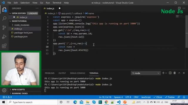 NodeJS Express Framework Complete Course