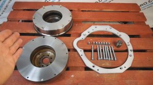 Переходная плита для установки двигателя мерседес om601 - ом 606 на УАЗ с кпп даймос. Украина