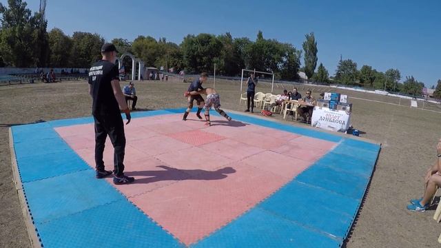 Колесников Игорь 1 бой до 66 кг, панкратион 25.08.18