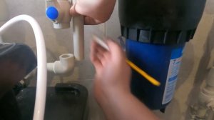 Установка системы умягчения воды Apollo-S  в частном доме