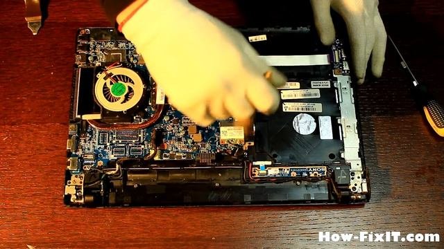 How To Disassemble And Clean Laptop Sony VAIO SVE151G11M
