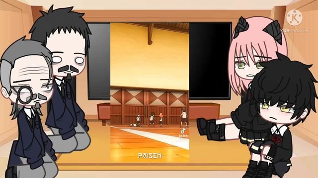 Eden Academy React To Forger Family! | SpyxFamily | Gachaclub