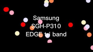 Samsung SGH P310 ON/OFF