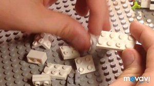 Как собрать белую(снежную) лисицу из МАЙНКРАФТА в Лего!