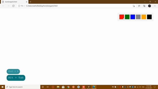 JAVA SCRIPT FUNCTION TO CHANGE BACKGROUND COLOR OF WEBSITE || LECTURE 9 || RECIMITECH SOLUTIONS смотреть онлайн