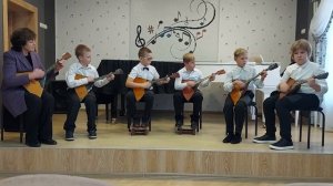 Ансамбль балалаечников  Б. Феоктистов "Плясовой наигрыш"