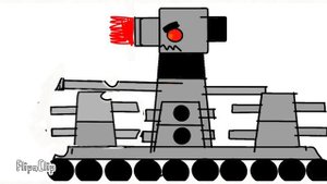 бой КВ-44М против Карла 44