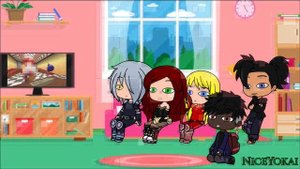 The InVinity Cast Reacts to Mario Reacts To Nintendo Memes But If He Laughs, He Dies (Gacha Club)