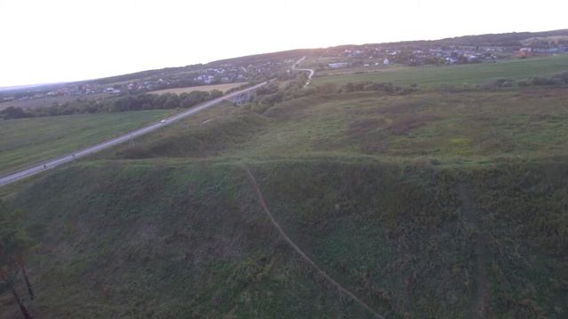Старая Кашира. Земляные валы. Место крепости старого города Кашира