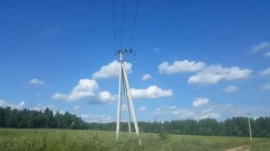 Монтаж ВЛ-10 кВ протяженностью около 3 км (Самуйлово)