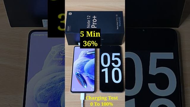 Redmi Note 12 Pro+ 5G Battery Charging Test 0 To 100% |