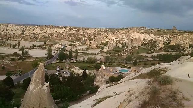 Турция. Каппадокия. Смотровая площадка в Гереме.