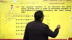 NCERT 11th Chemistry Unit 2 Q 62 Structure Of Atom