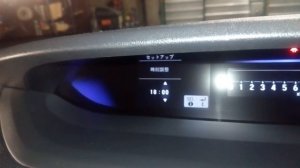 Настройка Часов на Хонда Стэпвэгон Спада 2015 HONDA STEPWGN SPADA
