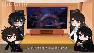 Saitama’s Family Reacts To: Saitama AMV FEARLESS || OPM || Gacha Club || Original