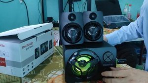 Loa Bluetooth Microlab U210 giá rẻ mà nghe hay, có kết nối USB, SD Card, FM