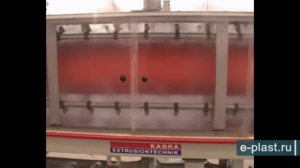 Линия по производству полиэтиленовых труб 90мм