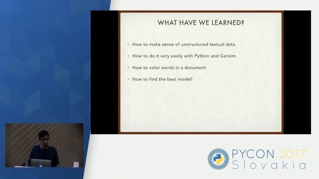 Bhargav Srinivasa Desikan - Topic Modelling with Gensim смотреть онлайн