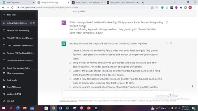 Take Your Amazon Virtual Assistance to the Next Level with Chat GPT | Amazon Listing Optimization
