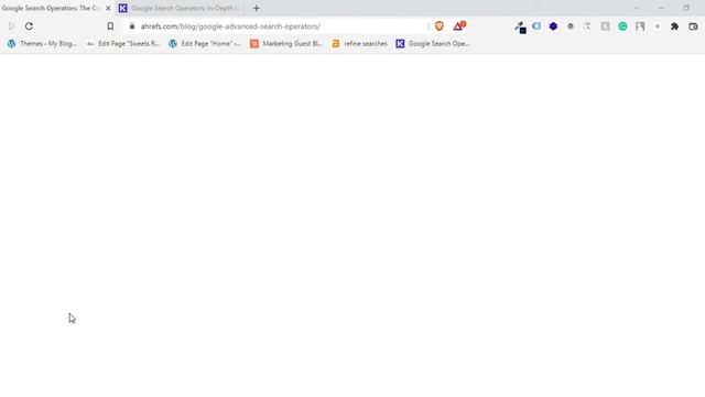 Google Search Operators | Google Refine searches | Filter Searches  From Google | SEO Tutorials