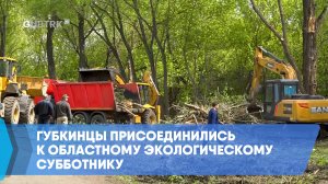 Губкинцы присоединились к областному экологическому субботнику