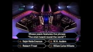 Who Wants to be a Millionaire 2/2/2001 FULL SHOW