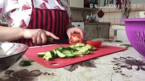 Лёгкий микс-салат с авокадо Отличный вариант для диеты