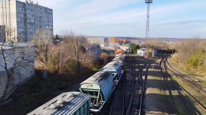 ЧМЭ3Т-7300. Ставрополь. 25 вагонов на Палагиаду.