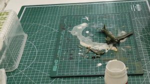 как сделать диораму с самолетом ЛИ-2 в 1/200 масштабе от фирмы ZVEZDA