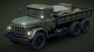 Армейский ЗИЛ в зd от Mateusz Woliński