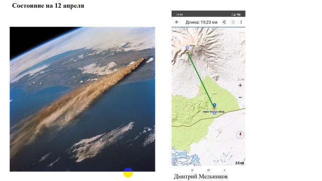 Извержение вулкана Шивелуч 11 апреля 2023 года смотреть онлайн