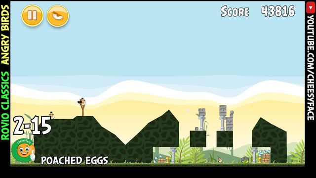 ROVIO Classics Angry Birds Poached Eggs 2022 Level 2 15 Episode 1 Theme 2 смотреть онлайн