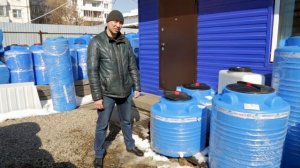 Емкость вертикальная для воды и ГСМ - ЭВЛ 200 литров