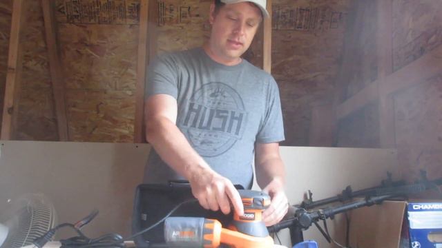 NEW TOOL RIDGID RANDOM ORBITAL SANDER смотреть онлайн