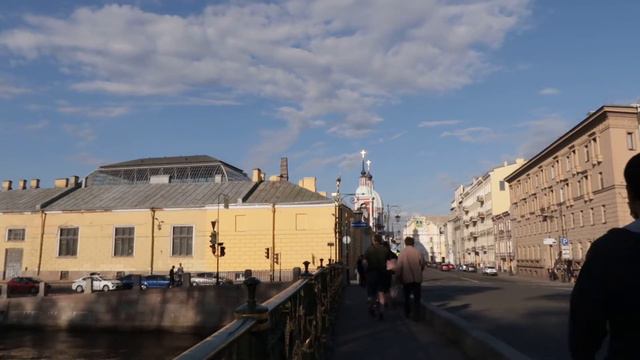 #СашаКира. День города Санкт-Петербург, наб.Фонтанки, р.Мойка, Садовая, метро Невский пр смотреть онлайн