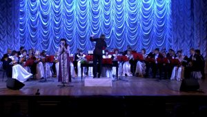 Дарья Рубцова. Г.Пономаренко "Оренбургский пуховый платок".