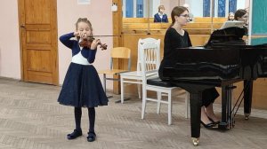 Васильева Вера 7 лет. Польская народная песня "Висла"