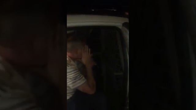 Пьяный неадекватный водитель. 22.06.2016