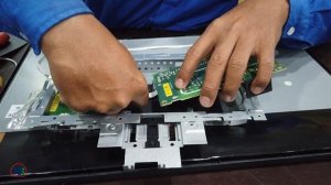 how to change new main board power supply monitor dell E2216H