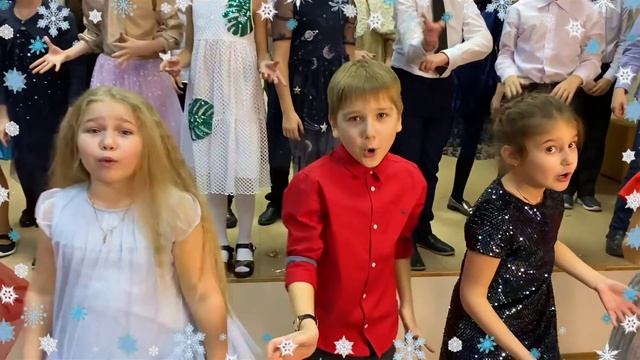 Это Новый год! Новогодняя песня, поздравление от Влады и ее друзей #новыйгод #новогодняяпесня #2021