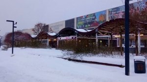 Москва Пушкинская наб Снег 12 2023