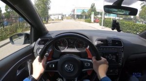 Volkswagen Polo GTI 6C short POV driving - 280 hp / 400 nm - Stage 2 tuned - 4K high quality