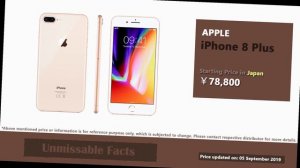 Apple iPhone Price in Japan