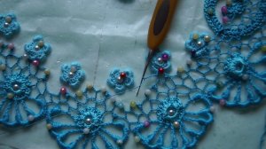 Сеточка в ирландском кружеве №1. Мастерская "Невесомость".